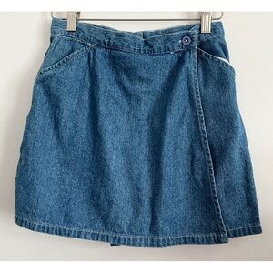 Talbots Kids • Vintage Denim Skort